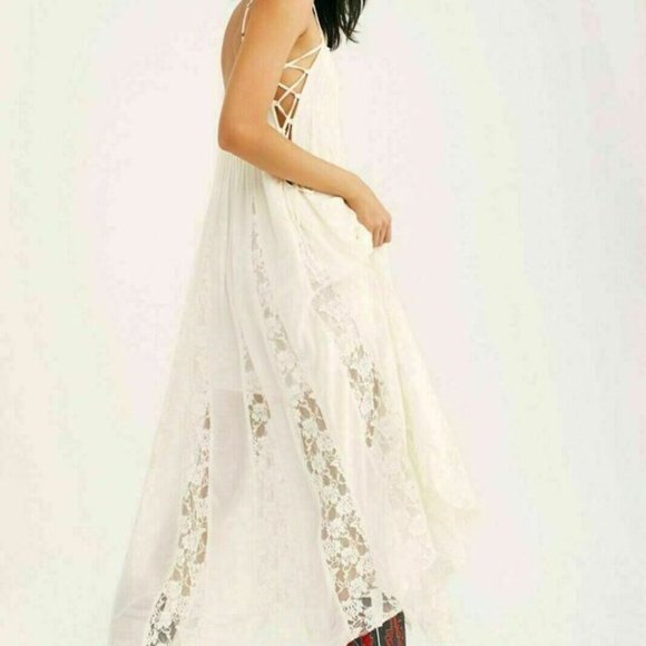 Free People Dresses & Skirts - Free People FP One Hailee Sundress Lace Maxi Dress